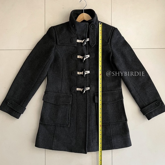 Banana Republic Toggle Wool Tweedy Twill Coat - Picture 7 of 16